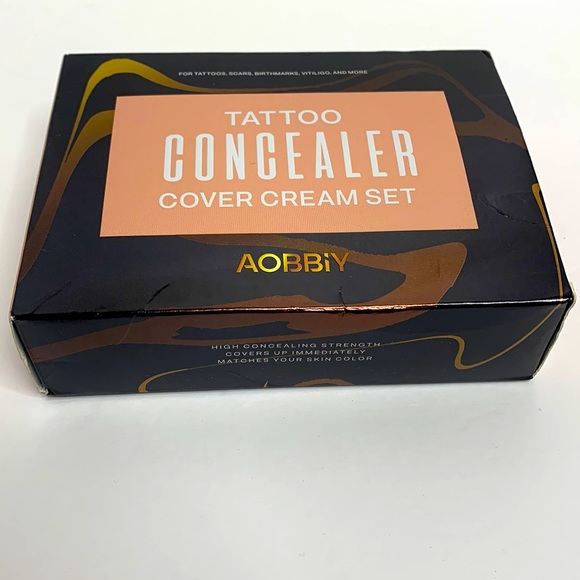 AOBBiY Other - AOBBiY | Tattoo Concealer Cover Cream Set Face & Body Waterproof Picture Perfect